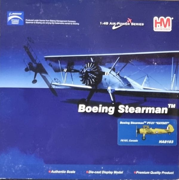 Boeing stearmanpt-27 Kaydet, canada