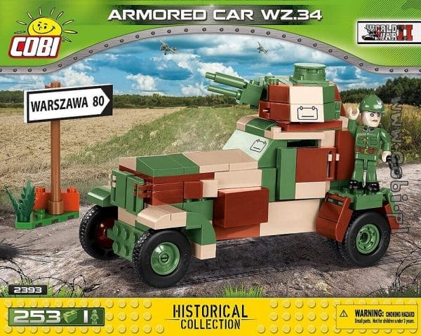 250 pcs WZ34 armored car