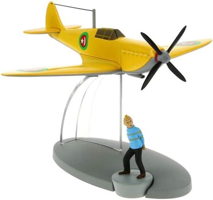 Tin-Tin The Emir’s yellow plane