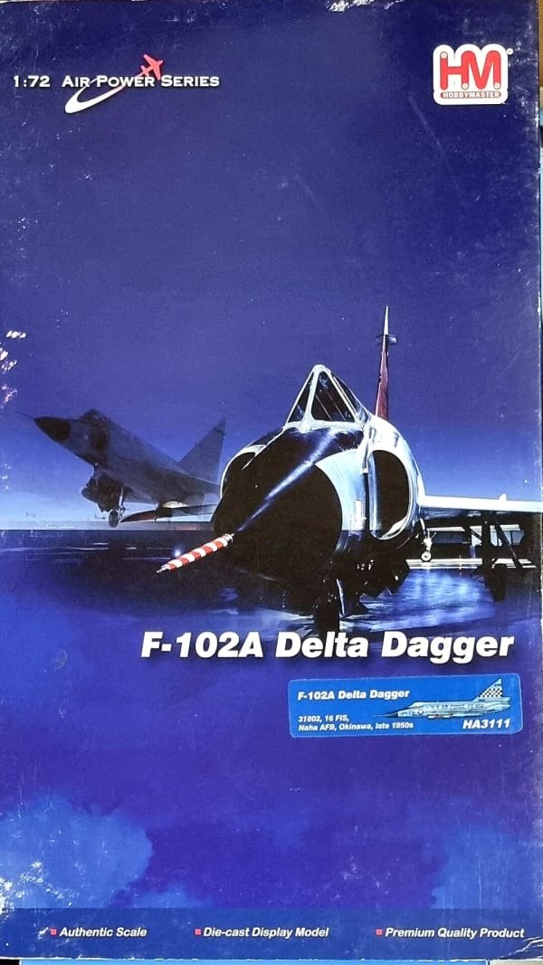 F-102A Delta Dagger 31802, 16 FIS, Naha AFB, Okinawa, late 1950s