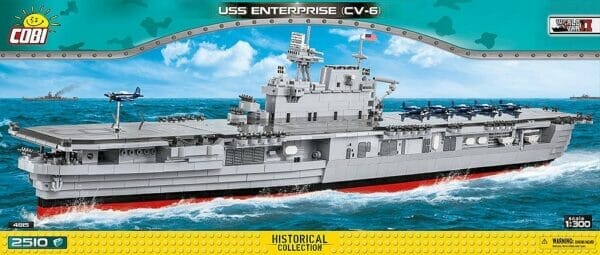 2510 PCS HC WWII USS ENTERPRISE (CV-6)
