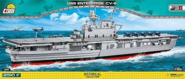 2510 PCS HC WWII USS ENTERPRISE (CV-6)
