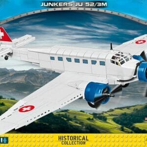 542 PCS HC WWII JUNKERS JU 52/3M civiel version