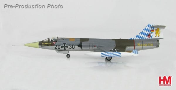 LOCKHEED F-104G STARFIGHTER 26+30 JG32 BAVARIA LUFTWAFFE