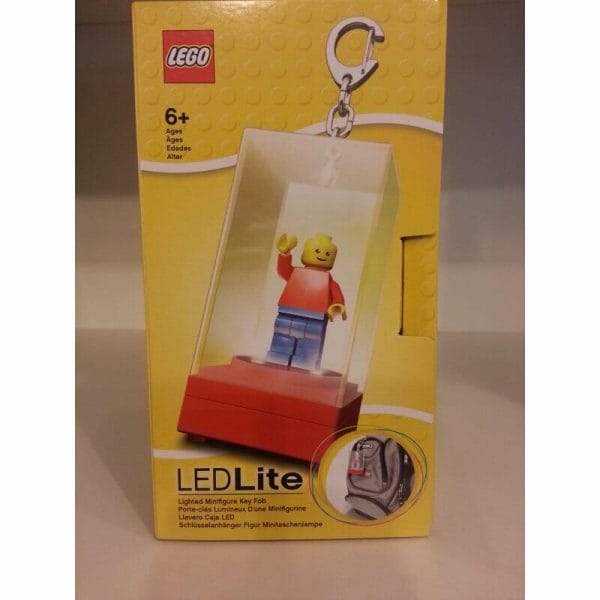 Lego: LGLKE75  Mini figure Key Fob(colors: red & blue)
