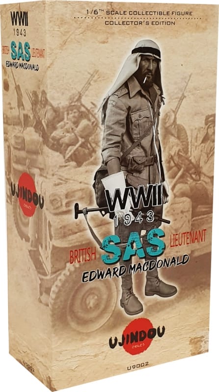WWII British SAS Lieutenant – Edward Macdonald 1942