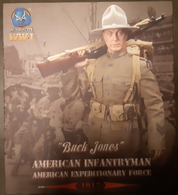 American Infantryman Of Expeditionary Force 1917 – Buck Jones
