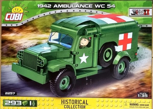 293 PCS HC WWII /2257/ DODGE WC-54 AMBULANCE