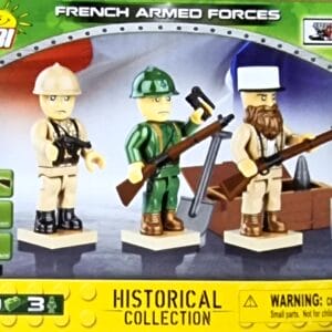 30 PCS HC WW II /2037/FRENCH  ARMED FORCES