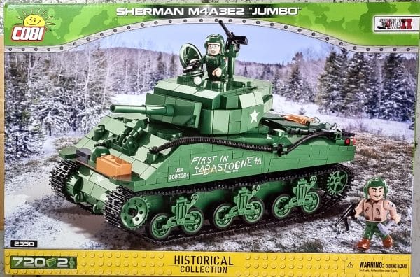 716 PCS HC WWII /2550/ SHERMAN M4A3E2