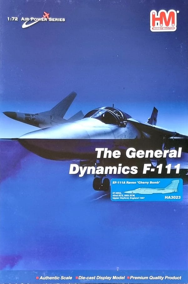 EF-111A Raven “Cherry Bomb” 42ECS/66ECW 1987