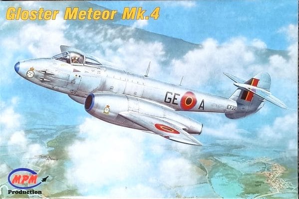 Gloster Meteor Mk.4 with BAF-decals