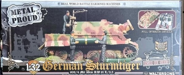 GERMAN STURMMORSERWAGEN 606/4 WITH 38CM RW 61 L/3.