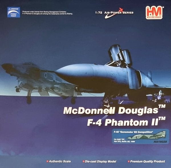 F-4E “Gunsmoke ’89 Competition” 74-1040 “TX”, ,704 TFS, Nellis AB, 1989