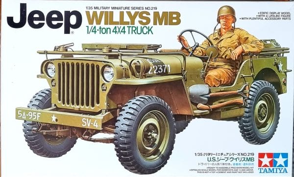 Willys Jeep with driver