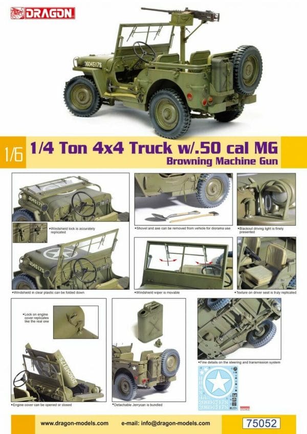 1/4-TON 4X4 TRUCK W/M2 .50-CAL MACHINEGUN