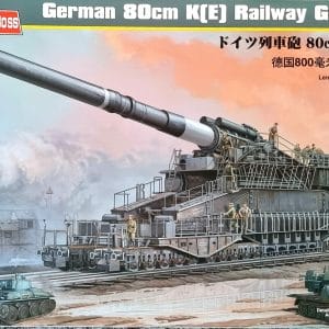 German IIWW 800mm K(E) Railway Gun Dora