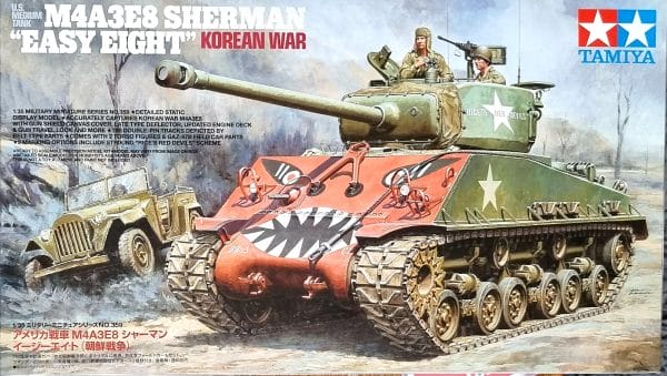 M4A3E8 sherman Korean war
