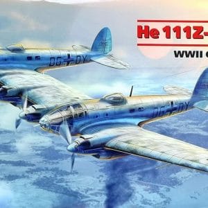 He-111 zwilling glider tug