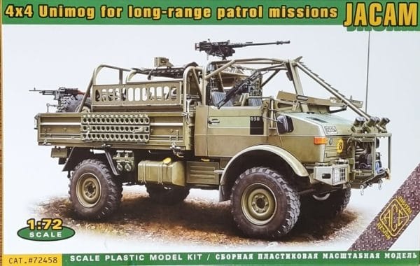 4×4 Unimog for long-range Patrol Missions JACAM