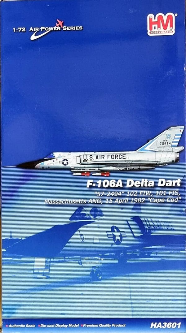 USAF 102nd FIW, 101st FIS MA ANG, #57-2494 “Cape Cod”, Otis AFB, MA, April 15th 1982