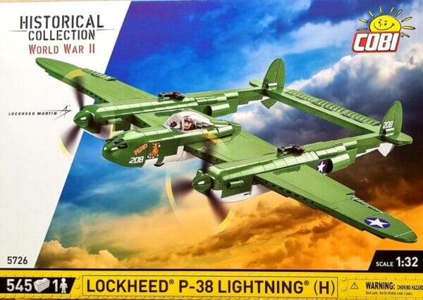 545 PCS WWII  LOCKHEED P-38-H LIGHTNING