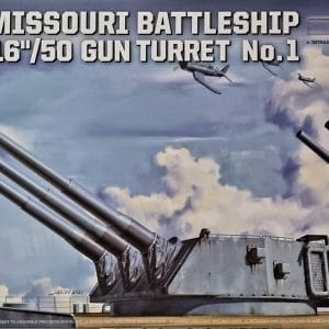 USS MISSOURI BATTLESHIP MK.7 16”/50 GUN TURRET No.1