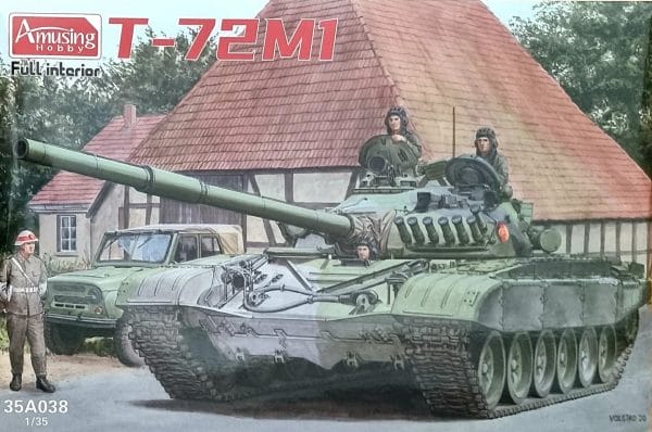 T-72M1 Tank with Full Interior