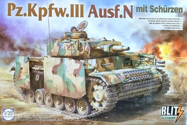 Panzer III Ausf.N mit Schürzen