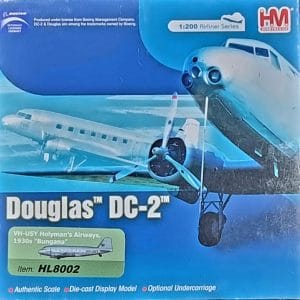 DOUGLAS DC-2 VH-USY HOLYMAN’S AIRWAYS 1930 “BUNGANA”
