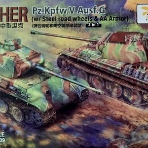 Pz.Kpfw.V ‘Panther’Ausf.G 2 in 1 (steel wheels & AA-armor)