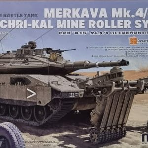 Israel Main Battle Tank Merkava Mk.4/4LIC w/Nochri-Kal Mine Roller System