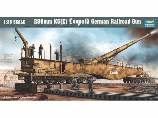 Railwaygun 28 cm leopold