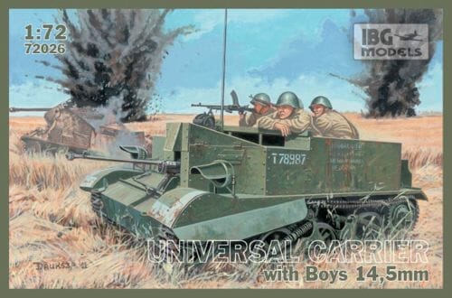 Universal carrier I Mk.I with boys AT rifle