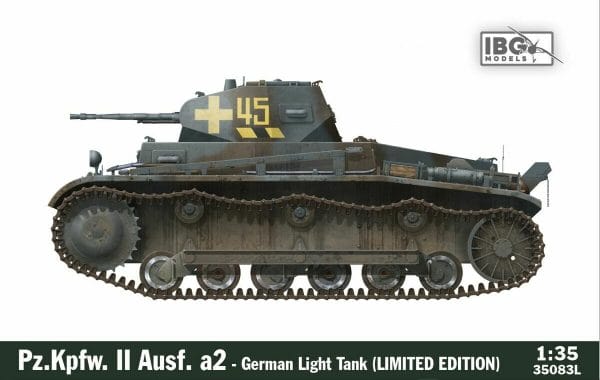 Pz.Kpfw. II Ausf. a2 German Light Tank Limited production