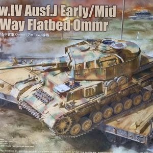Pz.Kpfw.IV Ausf.J EarlyMid & Rail Way Flatbed Ommr