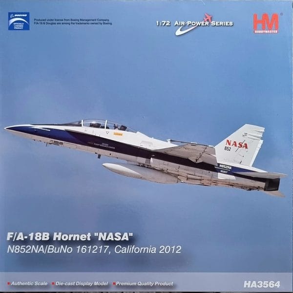 F/A-18B Hornet “NASA” N852NA/BuNo 161217, California 2012