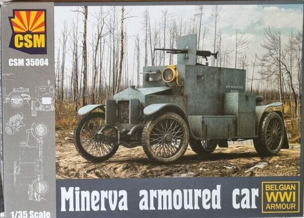 Minerva Armoured Car (with Belgian version)