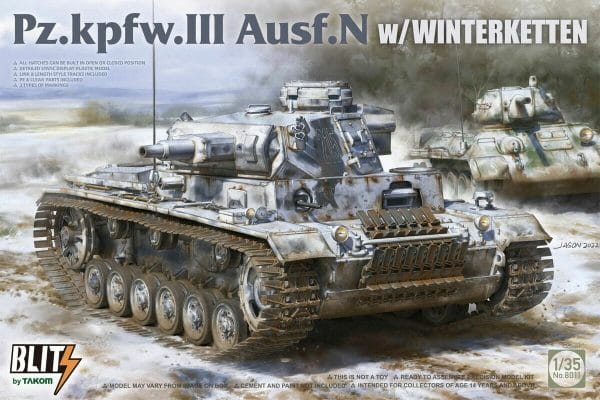 Pz.Kpfw. III Ausf. N with Winterketten