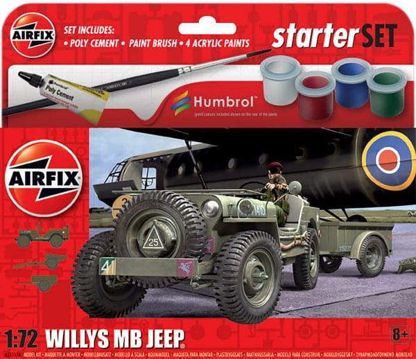 Willys MB Jeep – Starter Set