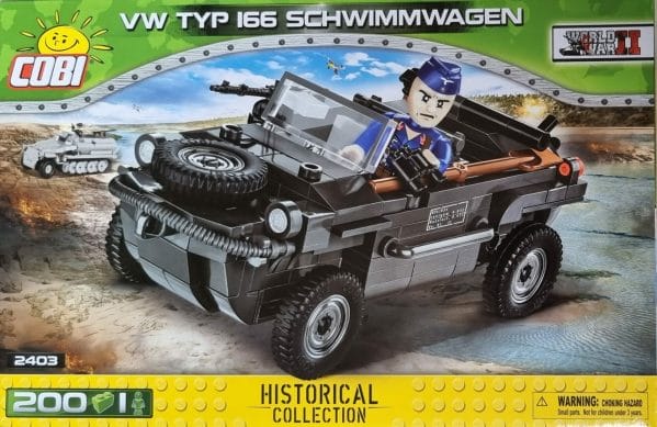 200 PCS HC WWII /2403/ VW TYP 166 SCHWIMMWAGEN