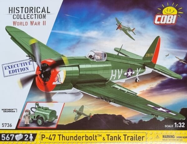 562 PCS HC WWII /5736/ P-47 THUNDERBOLT EX.ED.