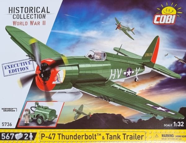 562 PCS HC WWII /5736/ P-47 THUNDERBOLT EX.ED.