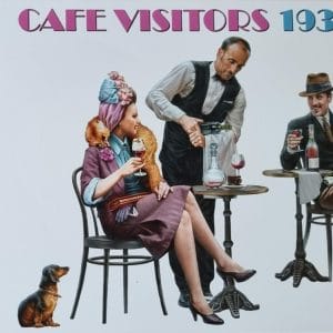 Cafe Visitors 1930-40s