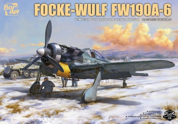 Focke-Wulf Fw 190A-6 w/Wgr. 21 & Full engine and weapons interior