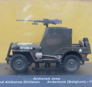 Armored Jeep 82nd Airborne Division  Ardennes (Belgium) – 1945