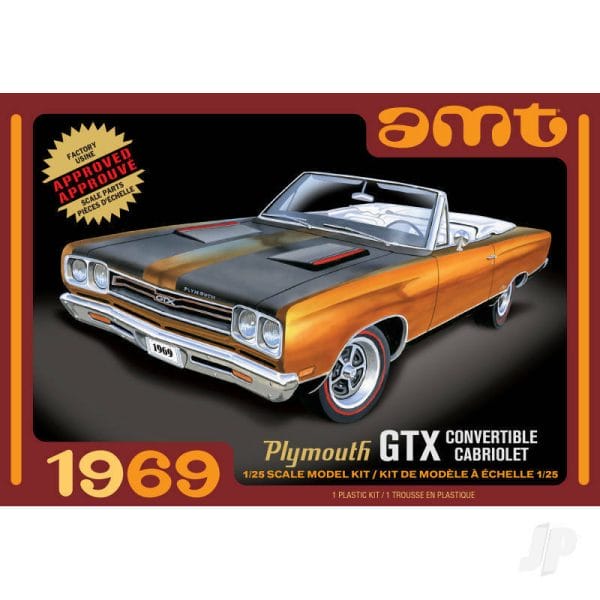 amt	1137	1969 Plymouth GTX Convertible Cabriolet