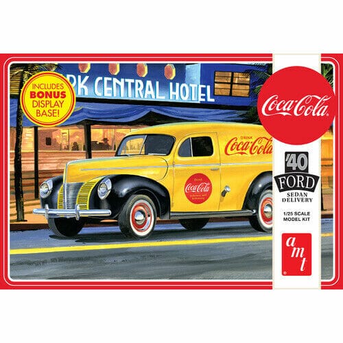 amt	1161	Coca-Cola 1940 Ford Sedan Delivery
