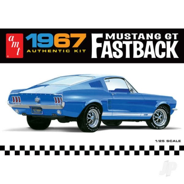 amt	1241	1967 Ford Mustang GT Fastback