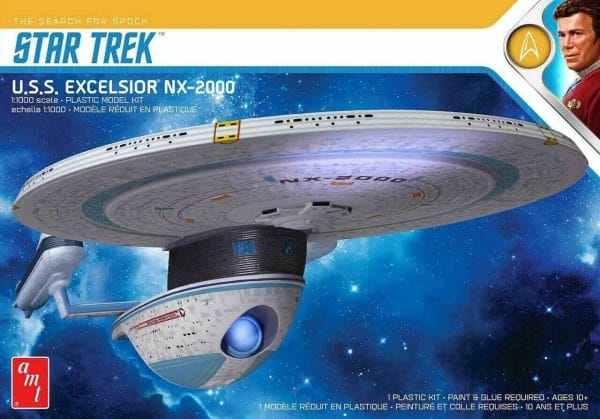 amt	1257	Star Trek U.S.S. Excelsior NX-2000